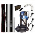 StreamVac 70L Commercial Gutter Cleaning System with 6 x 5ft Carbon Poles and CCTV Kit