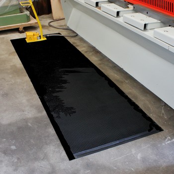 HappyFeet Black Safety and Anti Fatigue Mat