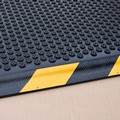 HappyFeet Black-Yellow Safety and Anti Fatigue Mat