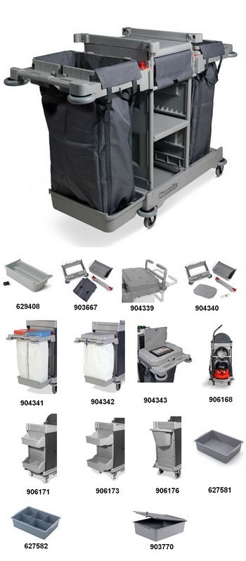 Numatic NKS2LL Flexi Front NuKeeper Low Level Service Trolley