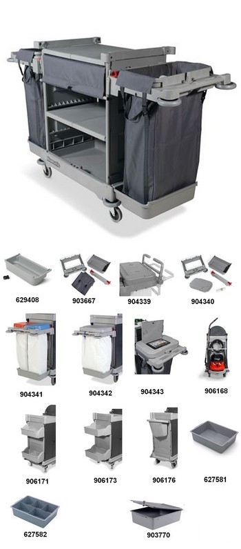 Numatic NKT2LL Flexi Front NuKeeper Low Level Service Trolley