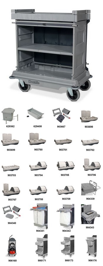 Numatic NKU30FF Flexi Front NuKeeper Service Trolley