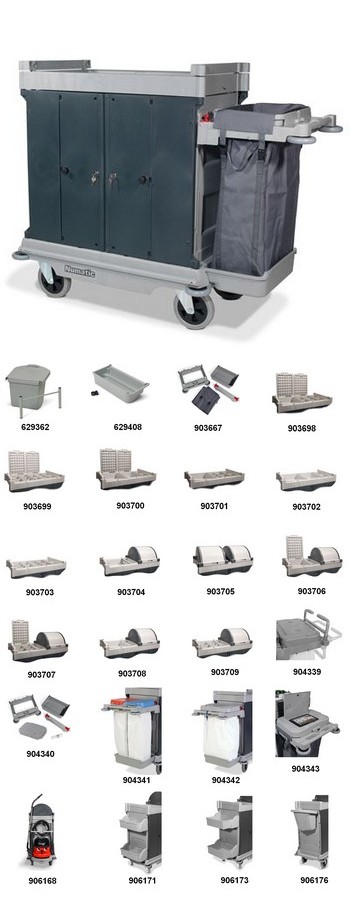 Numatic NKU31HF Hard Front NuKeeper Service Trolley