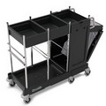 Numatic PM21 ProMatic Trolley Complete with Storage Hood, Doors and Trays (Assembled)