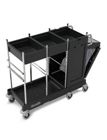 Numatic PM21 ProMatic Trolley Complete with Storage Hood, Doors and Trays (Assembled)