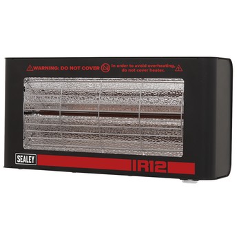 Sealey IR12 Wall Mounted 1.2 kw Infra-Red Quartz Heater